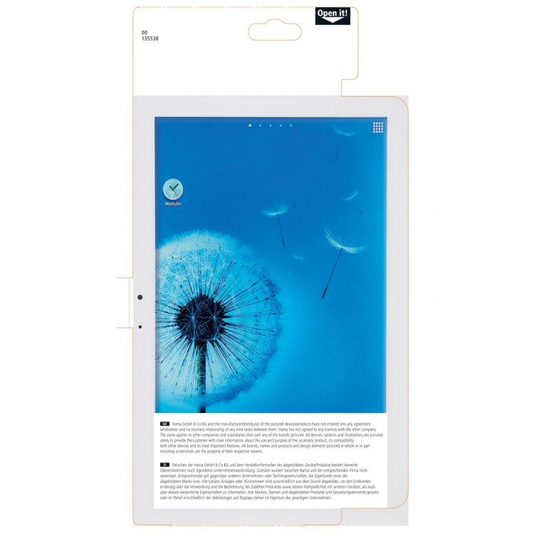 HAMA Tabletfordral PolkaDots 8 Black Universal