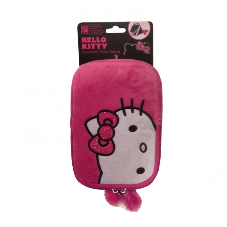 HELLO KITTY Tablet Sleeve Pink 7-8tum Universal