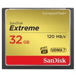 SANDISK Memorycard CF Extreme 32GB 120MB/s UDMA7 SANDISK Memorycard CF Extreme 32GB 120MB/s UDMA7