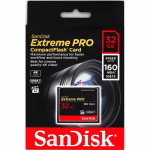 SANDISK Memorycard CF Extreme Pro 32GB 160MB/s UDMA7 SANDISK Memorycard CF Extreme Pro 32GB 160MB/s UDMA7