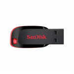 SanDisk USB-geheugenstick 2.0 Blade 128GB Zwart (SDCZ50-128G-B35) SanDisk USB-geheugenstick 2.0 Blade 128GB Zwart (SDCZ50-128G-B35)