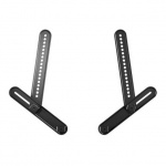 SANUS Soundbar Mount Attaches Below TV Black SANUS Soundbar Mount Attaches Below TV Black