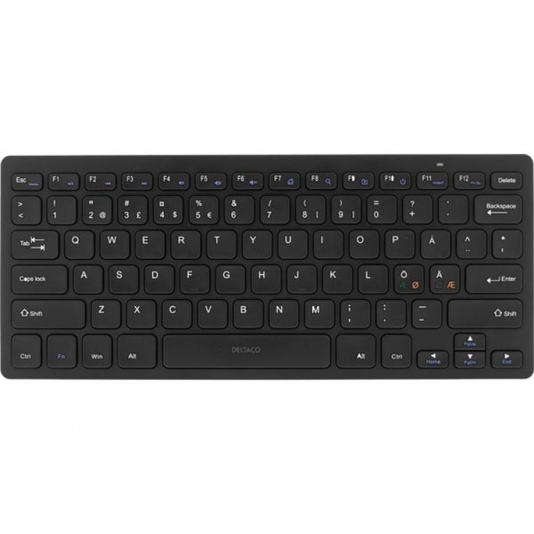 DELTACO trådlöst minitangentbord, USB, svart DELTACO trådlöst minitangentbord, USB, svart