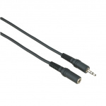 EXXTER Audio Cable, 3.5 mm jack plug /socket, stereo, 2.5 m EXXTER Audio Cable, 3.5 mm jack plug /socket, stereo, 2.5 m