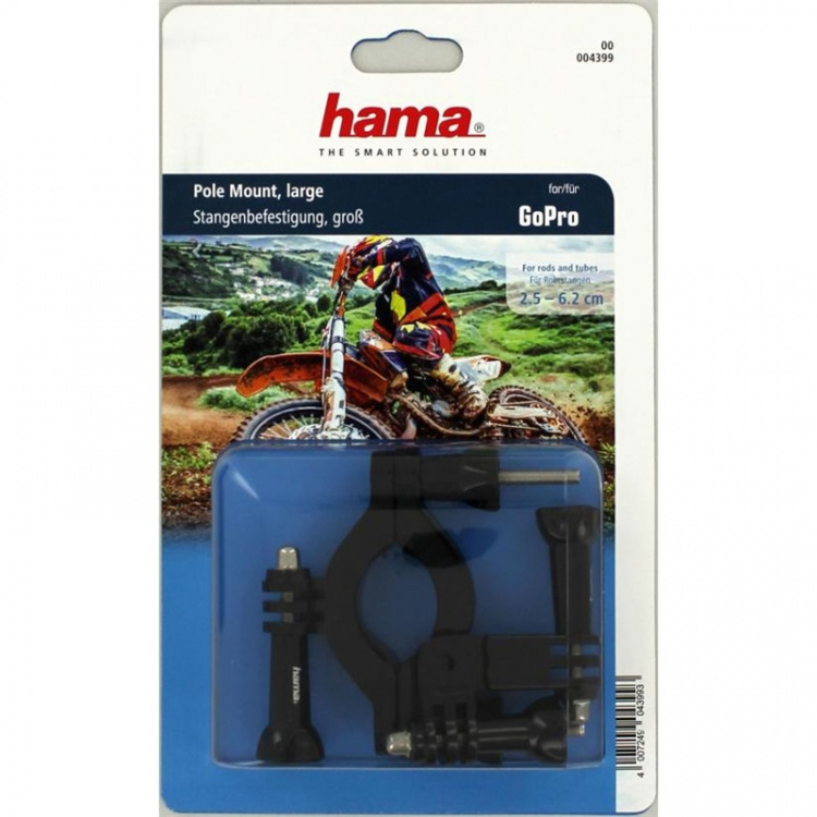 HAMA GoPro Pole Mount Large 2,5-6,2cm.