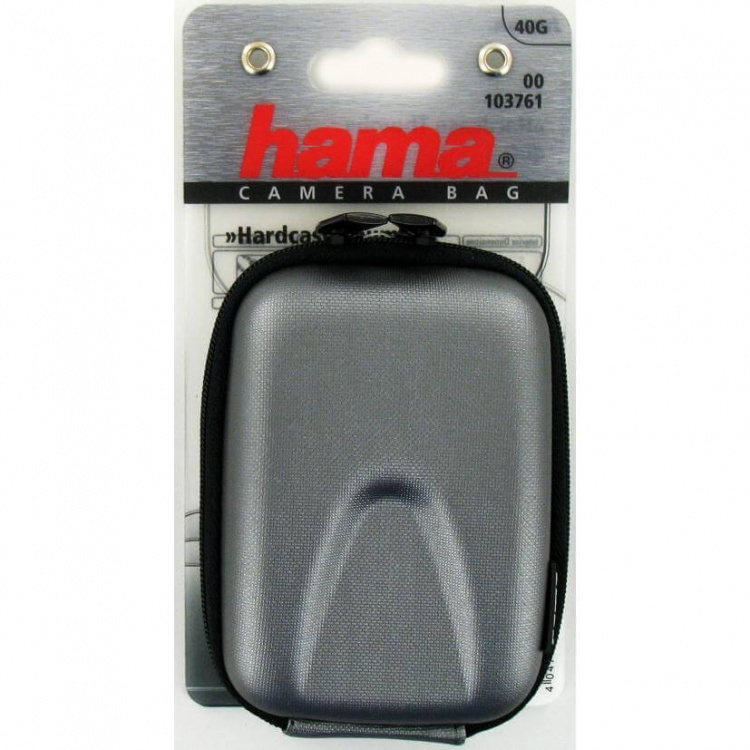 Hardcase Thumb Camera Bag, 40 G, silver