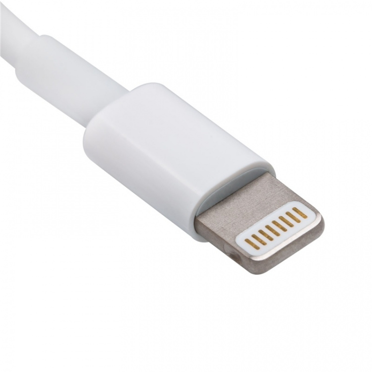 Extra kwaliteit USB-kabel voor iPhone en iPad, 1 meter (wit)
