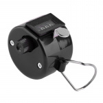 Handcalculator met viercijferig telsysteem, Zwart