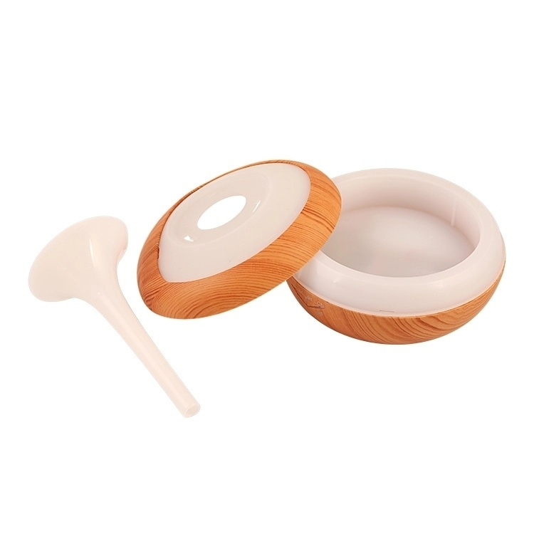 Houten luchtbevochtiger LED licht, Licht hout 240 ml