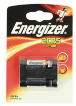 Energizer Lithium Battery 2CR5 | 6 V DC | 1500 mAh | 1-Blister | Zilver / Zwart