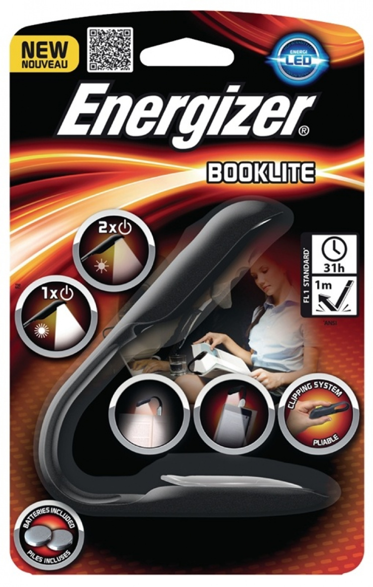 Energizer LED Leeslamp Zwart
