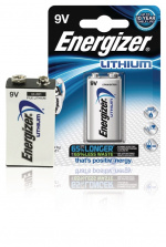 Energizer Lithium Batterij 9V | 1000 mAh | 1-Blister Energizer Lithium Batterij 9V | 1000 mAh | 1-Blister