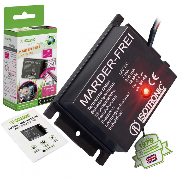 ISOTRONIC Marterverjager 12 kHz Buiten 12 V