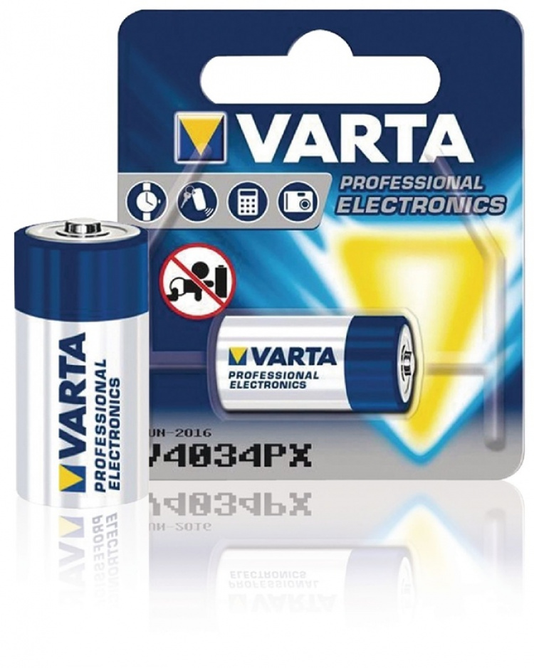 Varta Alkaline-Batterij LR44 | 6 V DC | 170 mAh | 1-Blister | Blauw / Zilver