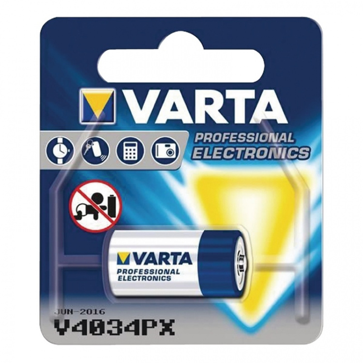 Varta Alkaline-Batterij LR44 | 6 V DC | 170 mAh | 1-Blister | Blauw / Zilver