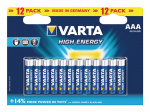 Varta Alkaline Batterij AAA 1.5 V High Energy 12-Pack