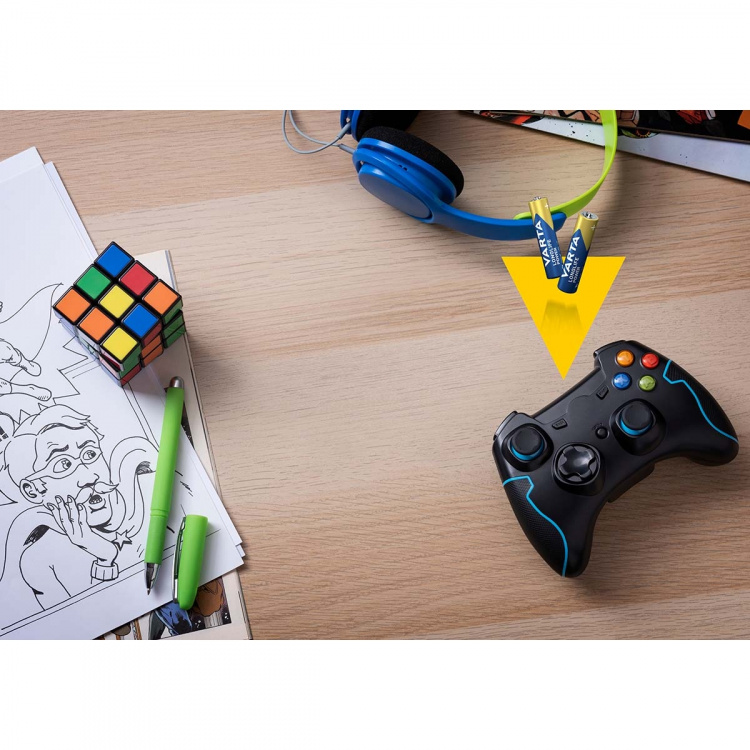 Varta Alkaline Batterij AAA 1.5 V High Energy 8-Promotional Blister Varta Alkaline Batterij AAA 1.5 V High Energy 8-Promotional Blister