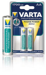 Varta Oplaadbare NiMH-Batterij AA | 1.2 V DC | 1600 mAh | 2-Blisterkaart Varta Oplaadbare NiMH-Batterij AA | 1.2 V DC | 1600 mAh | 2-Blisterkaart