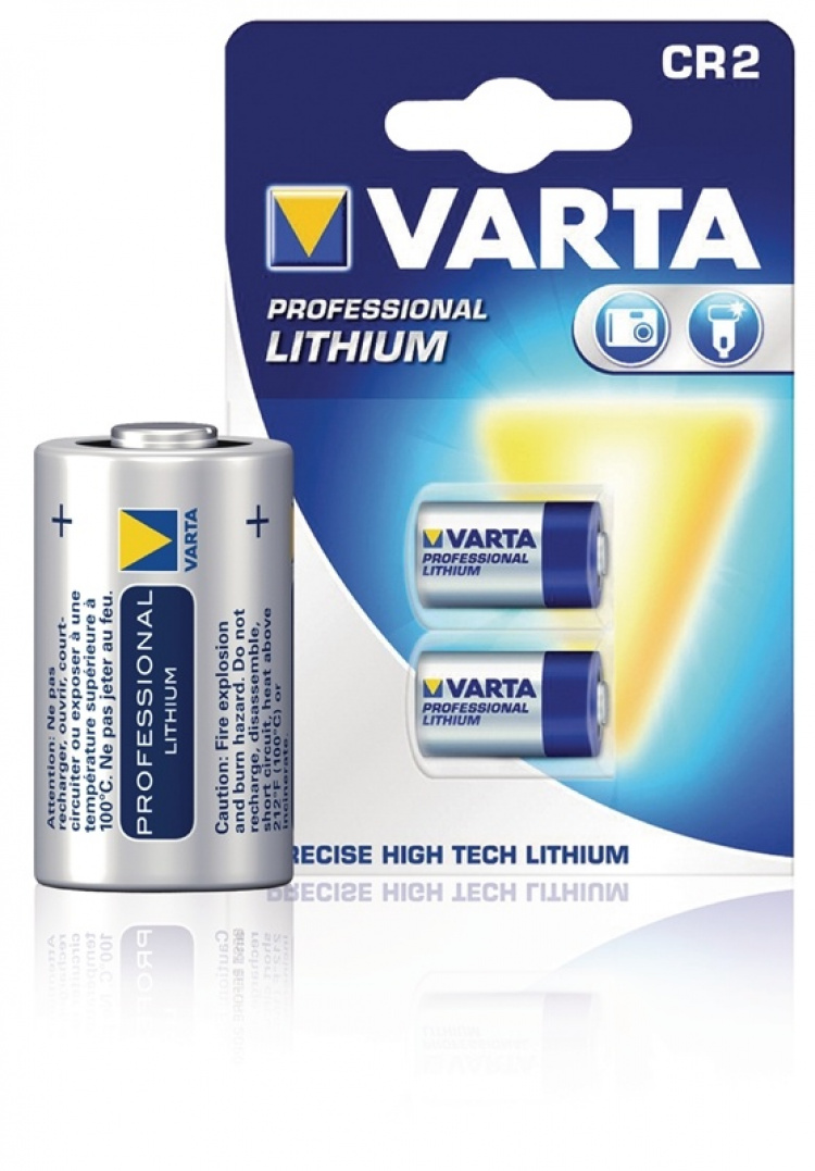 Varta Lithium Batterij CR2 3 V 2-Blister