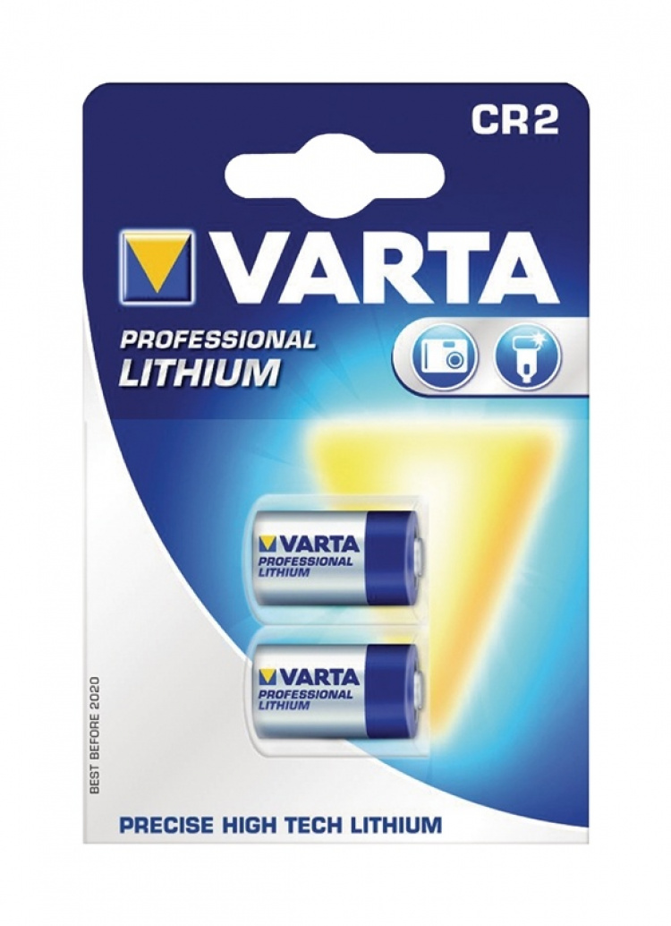 Varta Lithium Batterij CR2 3 V 2-Blister
