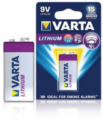 Varta Lithium Batterij 9V | 1200 mAh | 1-Blister Varta Lithium Batterij 9V | 1200 mAh | 1-Blister