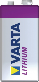 Varta Lithium Batterij 9V | 1200 mAh | 1-Blister Varta Lithium Batterij 9V | 1200 mAh | 1-Blister