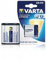 Varta CR P2 (6204) batterij, 1 stk. blister Lithiumbatterij, 6 V Varta CR P2 (6204) batterij, 1 stk. blister Lithiumbatterij, 6 V