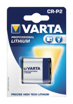Varta CR P2 (6204) batterij, 1 stk. blister Lithiumbatterij, 6 V Varta CR P2 (6204) batterij, 1 stk. blister Lithiumbatterij, 6 V