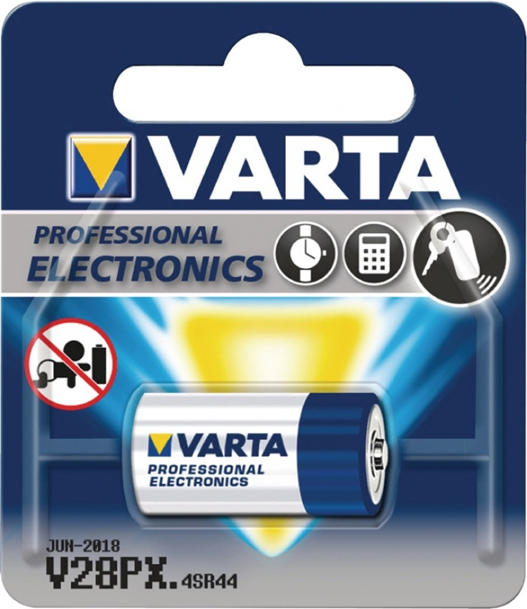 Varta Zilveroxide Batterij 4SR44 6.2 V 145 mAh 1-Blister Varta Zilveroxide Batterij 4SR44 6.2 V 145 mAh 1-Blister
