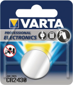 Varta CR2430 (6430) batterij, 1 stk. blister lithium knoopcel, 3 V