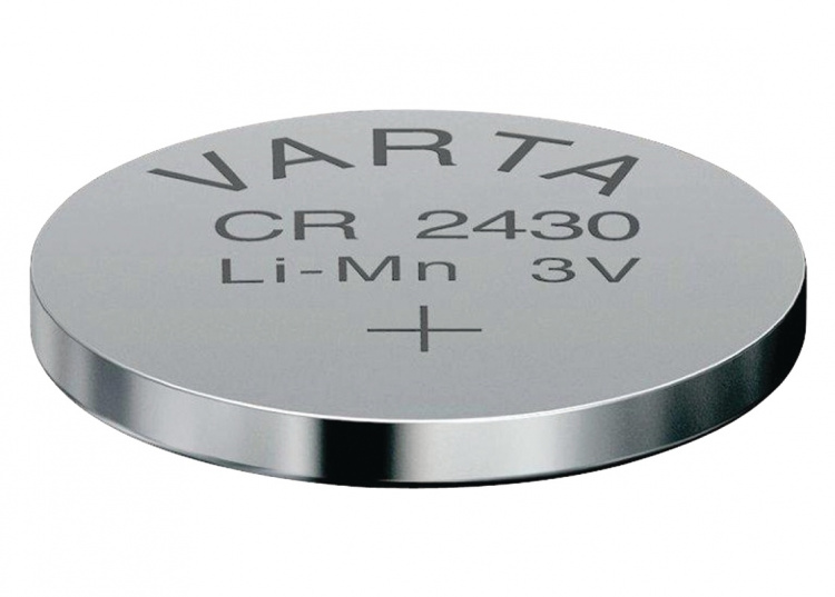 Varta CR2430 (6430) batterij, 1 stk. blister lithium knoopcel, 3 V