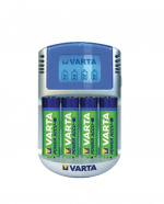 Varta NiMH-Batterijlader AA / AAA | 1.2 V DC | 4x AA/HR6 2600 mAh | Druppelladen | Euro / Type-C (CEE 7/16) | Batterijtype: AA