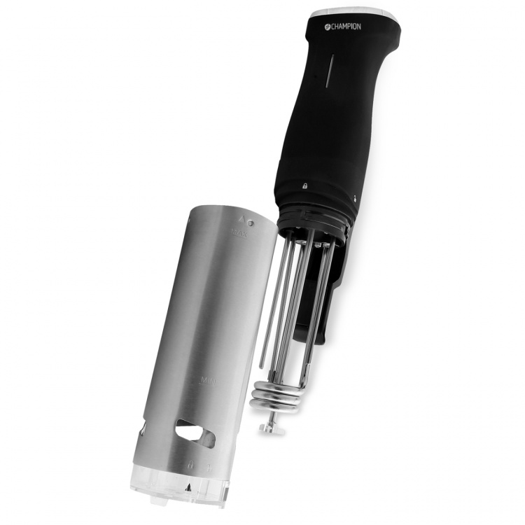 Champion Sous Vide Precision IPX7 800W SV310 Roestvrij Staal/Zwart