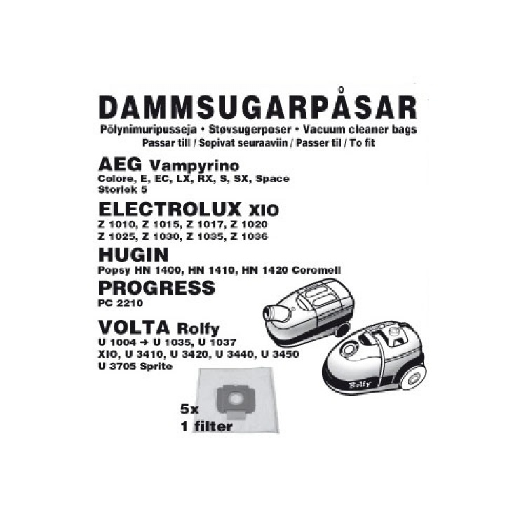 Champion Dammpåsar Aeg, 5st Champion Dammpåsar Aeg, 5st