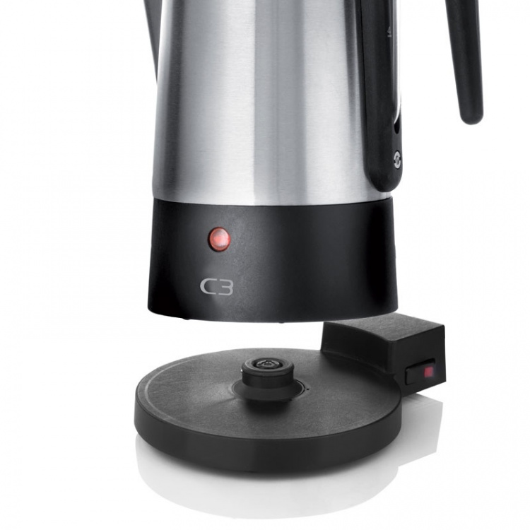 C3 Perkolator Borstat stål 10kp