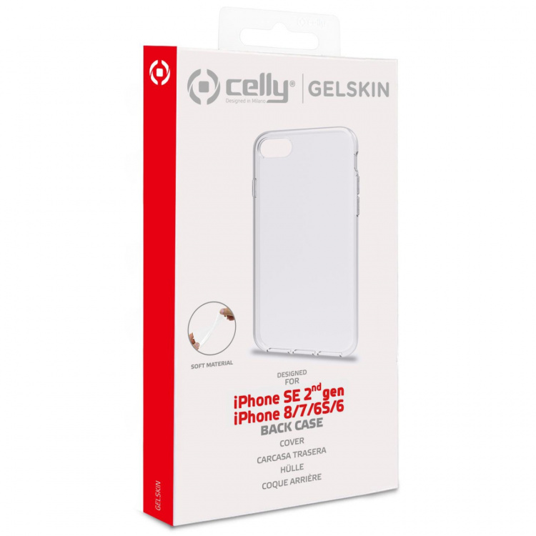 Celly Gelskin TPU Cover iPhone 7 Tr Celly Gelskin TPU Cover iPhone 7 Tr
