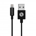 Champion USB-A naar Lightning-kabel 1m zwart