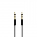 Champion 3,5mm audiokabel 1m zwart