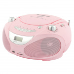 Champion Boombox CD/Radio/MP3/USB Pink Champion Boombox CD/Radio/MP3/USB Pink