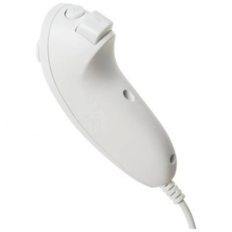 Nunchuk voor Wii en Wii U (Wit)
