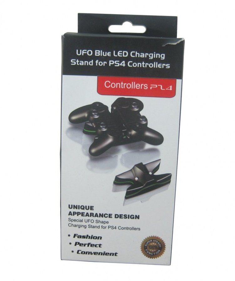 Dubbel laadstation voor PS4-controllers