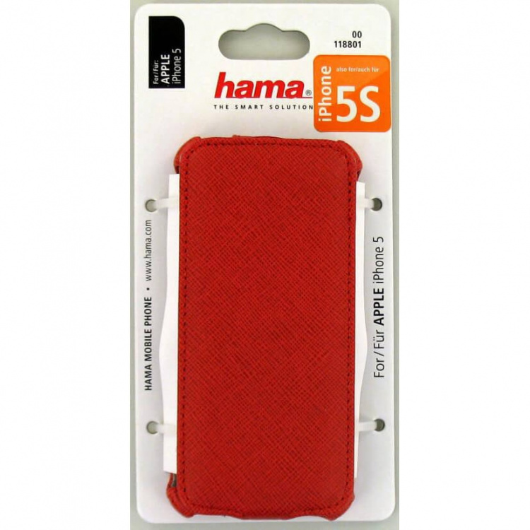 Flap Case Flap Case for Apple iPhone 5/5s/SE, red