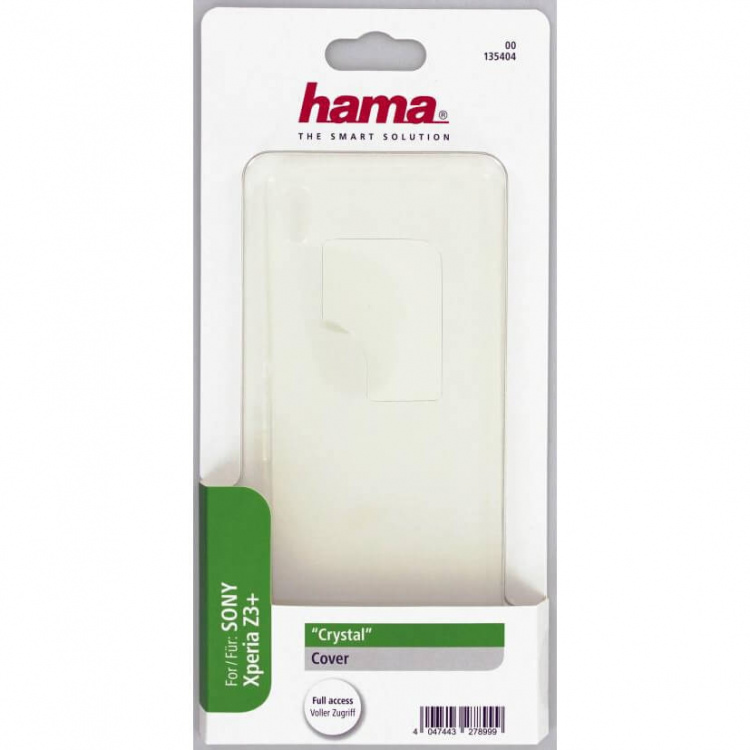 HAMA Cover Transparent Crystal Xperia Z3+