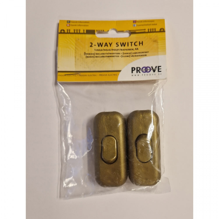 PROOVE Mellombryter bronse 2 stk.