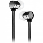 KITSOUND Headphone Hive Black In-Ear Wireless Mic