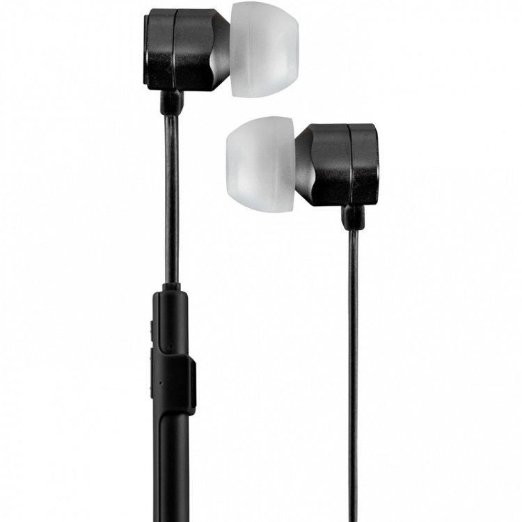 KITSOUND Headphone Hive Black In-Ear Wireless Mic