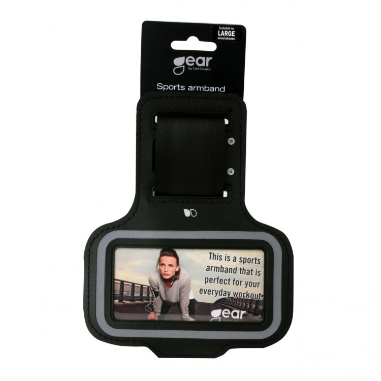GEAR Sport ArmBand Universal S/M ex. iPhone 4/4s/5/5s/SE Black GEAR Sport ArmBand Universal S/M ex. iPhone 4/4s/5/5s/SE Black