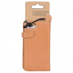 BUFFALO Wallet Leather Cognac 3 Cardpockets iPhone 6/6S