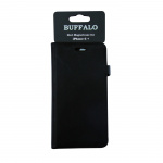 BUFFALO Wallet Leather Black 3 Cardpockets iPhone 6/6S Plus BUFFALO Wallet Leather Black 3 Cardpockets iPhone 6/6S Plus