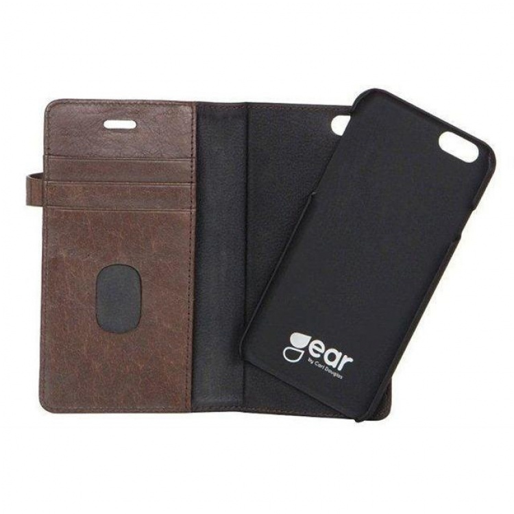 BUFFALO Wallet Leather Brown 3 Cardpockets iPhone 6 Plus BUFFALO Wallet Leather Brown 3 Cardpockets iPhone 6 Plus